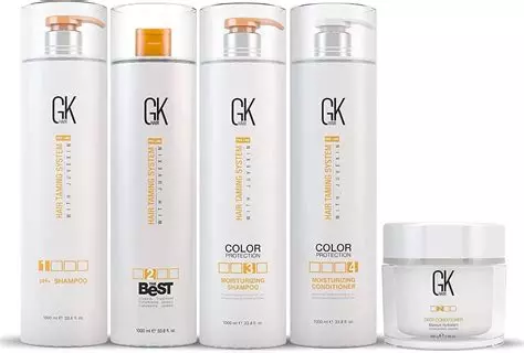 Produits GK Hair utilisés au salon