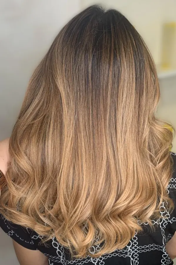 Ombré Hair — après