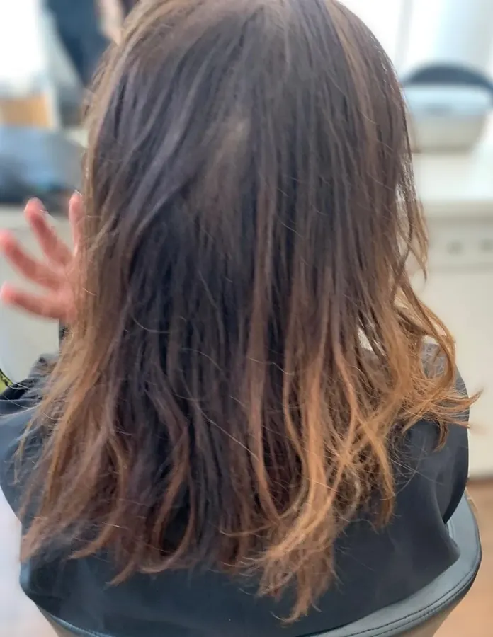 Ombré Hair — avant